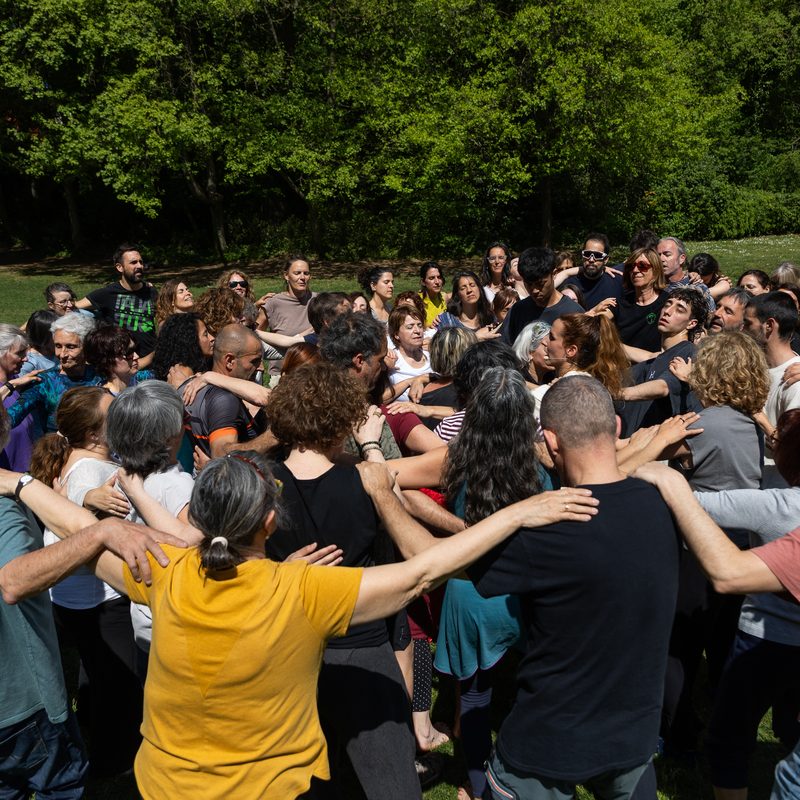 A moment from a HUMANHOOD workshop
